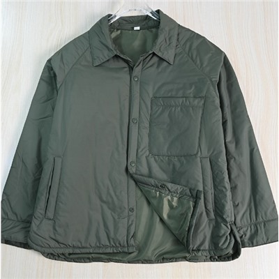 Женское осенне-зимнее теплое воздушное хлопковое пальто