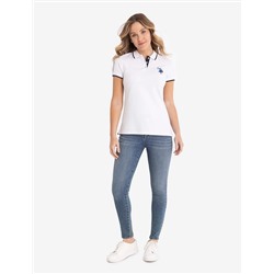 MULTITONAL LOGO SOLID POLO SHIRT