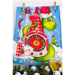 Полотенце кухонное Мечты в новогоднюю ночь