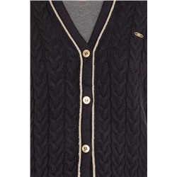 Kadın Lacivert Triko Hırka