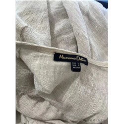 Длинная, комфортная льняная рубашка Massim*o Dutt*i