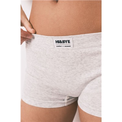 Braga bóxer Seamless gris