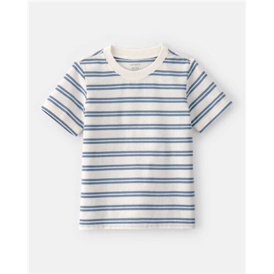 Toddler Boy Baseball Print Short-Sleeve Tee - Red