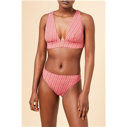 Braguita de biquini Austin Rojo y blanco