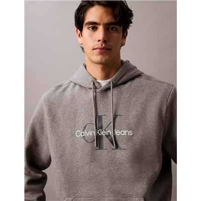 Monogram Logo Fleece Hoodie