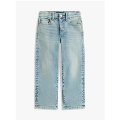 Kids' Light Wash Straight Denim Jean