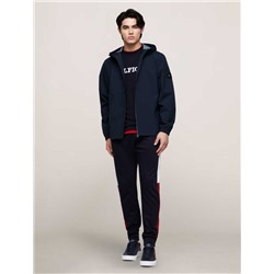 Легкая мужская куртка ветровка с ветро-и водозащитой ТОММИ ХИЛФИГЕ*Р