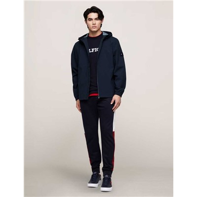 Легкая мужская куртка ветровка с ветро-и водозащитой ТОММИ ХИЛФИГЕ*Р