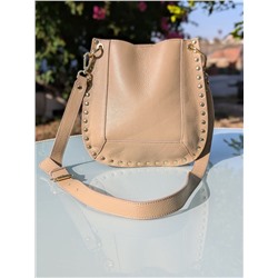 Итальянская сумка из натуральной кожи AB.Z PELLE TTA 440 TAUPE