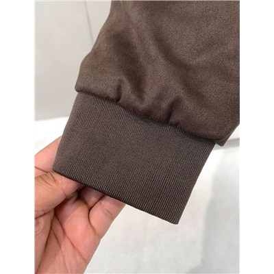 Мужская теплая куртка бомбер Hawk*e&C*o из искусственной замши, экспорт