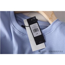 Женская укороченная футболка в рубчик Tommy Hilfige*r