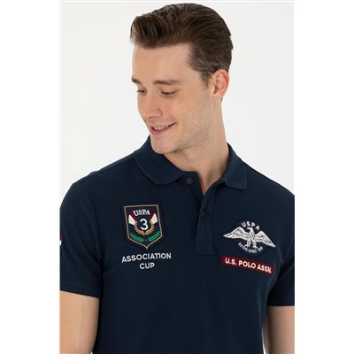 Erkek Lacivert Polo Yaka Tişört