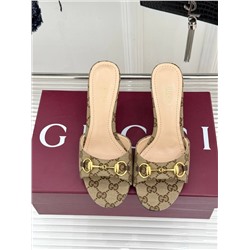 Женские мюли на высоком каблуке с элементом ХОР*С БИТ