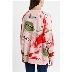Sudadera oversize 100% algodón
