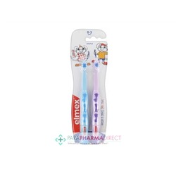 Elmex Brosse à Dents Débutant 0-3ans x2