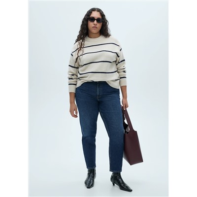 Jeans Newmom confort tiro alto