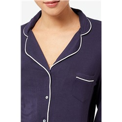 Рубашка Wallyne темно- синяя