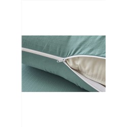 КПБ полукомплект простыня на резинке Борт 25 + 2 наволочки 70*70 изумруд НАТАЛИ #1025872