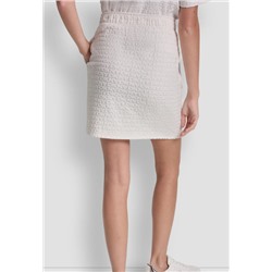 LOGO JACQUARD PULL-ON SKIRT