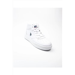 U.S. Polo Assn. U. S. Polo Assn 101363355 Aristo Beyaz Unisex Bilekli Sneaker USPYG101363355B