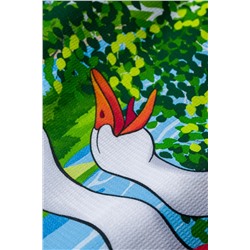 Полотенце банное Веселые гуси