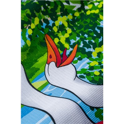 Полотенце банное Веселые гуси