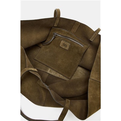 BOLSO PIEL SERRAJE MAXI SHOPPER