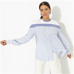 Свитшот комбинированный, Всплеск эмоций (blue)