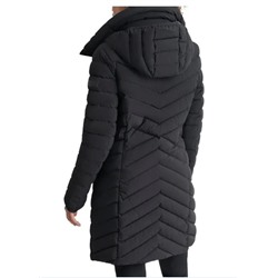 DKNY Bib Puffer Coat