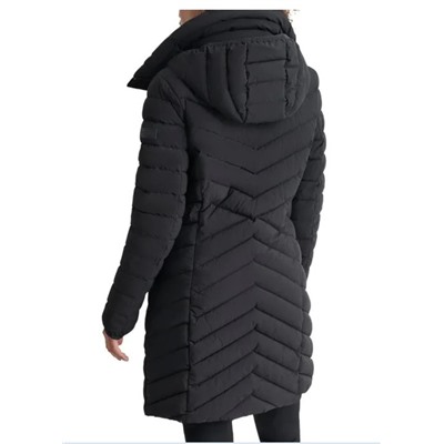 DKNY Bib Puffer Coat