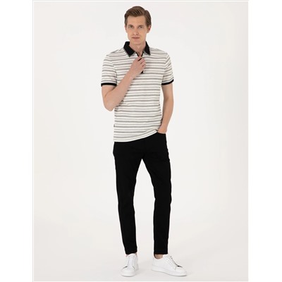 Siyah Slim Fit Jean Pantolon
