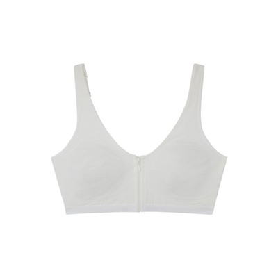 FANTASTIC Sujetador halter postoperatorio algodón blanco