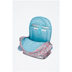 Mochila inteligente Aide Celeste y rosa