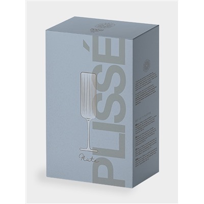 Набор бокалов для шампанского, 2 пр, 200 мл, стекло, прозрачные, Modern Classic