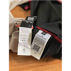 Футболка с вышитым логотипом на груди  2 цвета