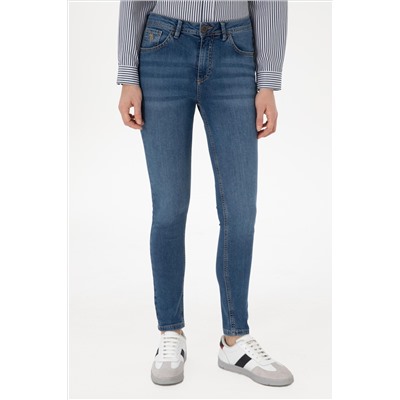Kadın Açık Mavi Skinny Fit Jean Pantolon