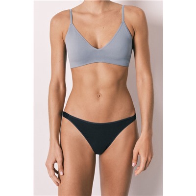 Pack 3 bragas clásicas tira algodón logo