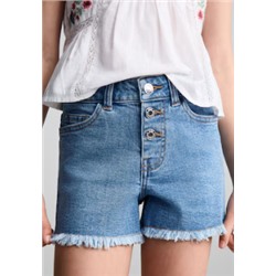 Shorts vaqueros botones