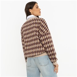 Свитшот свободного кроя, Весьма изящна (caramel)