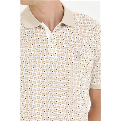 Erkek Taş Polo Yaka Tişört