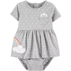 Carter's | Baby Ruffle Gingham Jersey Sunsuit