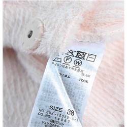 Женский  мягкий флисовый кардиган с V-образным вырезом,