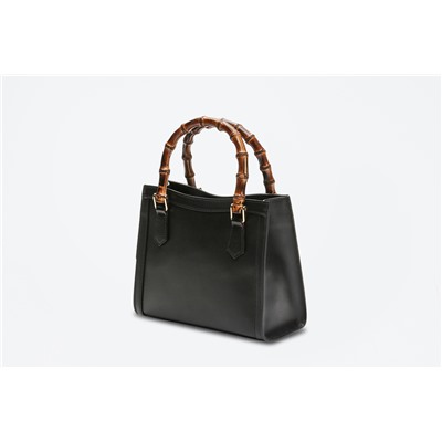 Bolso de piel Bami Negro