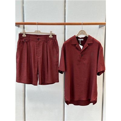 Мужские льняные шорты из комплекта    (5 цветов ) брунелл*о кучинелл*и