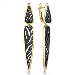 Серьги серебро 52941YB