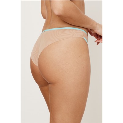 AQUAMARINE AZURE Mini Трусы бразильяно SUBTILLE