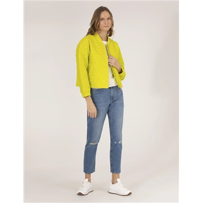 Yeşil Crop Top Mont
