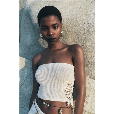 TOP CROCHET PALABRA DE HONOR