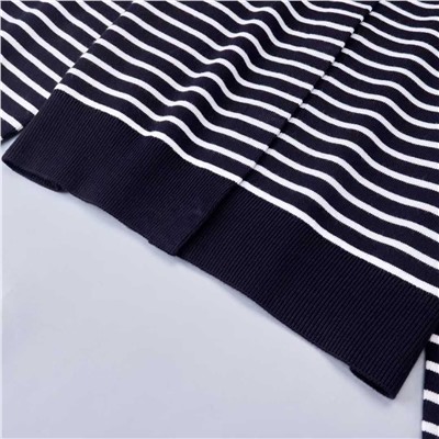 Простой шерстяной кардиган в тонкую полоску МАКС МАР*А