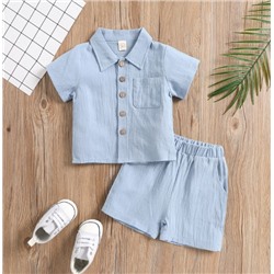 Костюмы для мальчиков из хлопка и льна